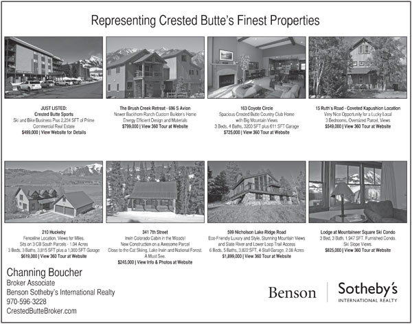 Print Ad Crested Butte News March 2013
